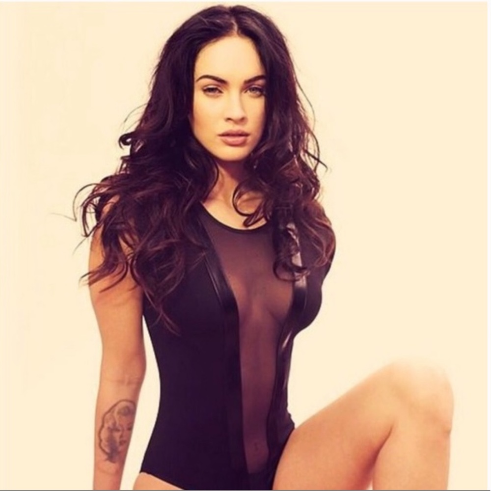American Apparel Black Bodysuit